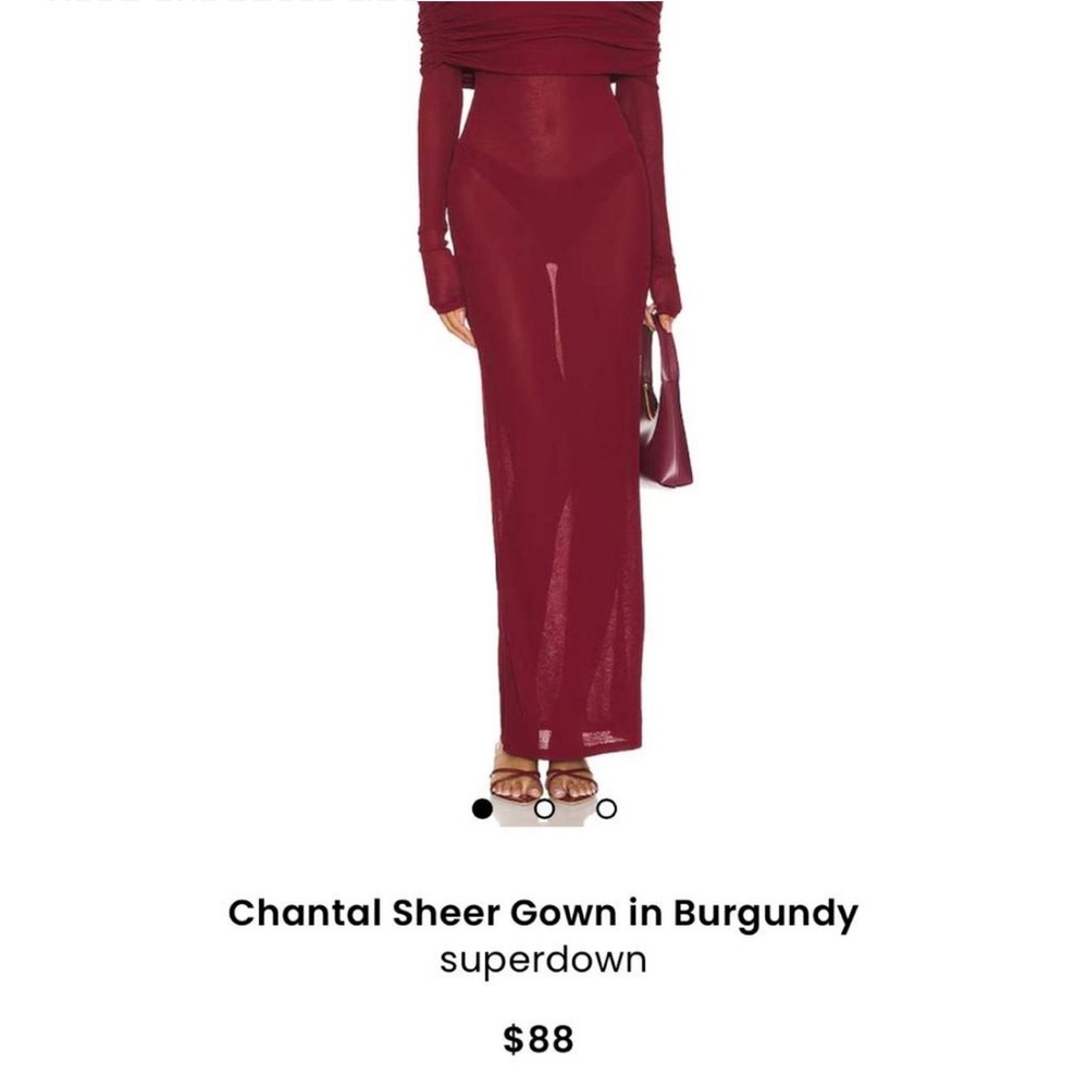 Superdown Red Dress
